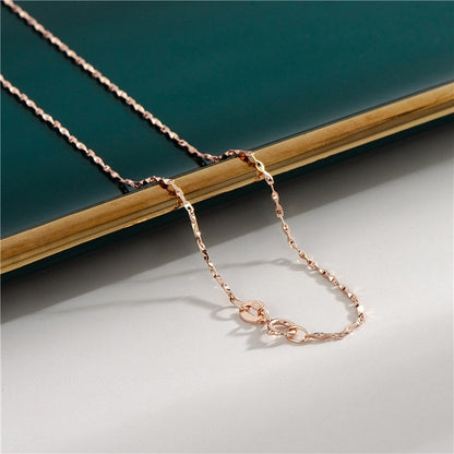 18K Rose Gold Plated Necklaces